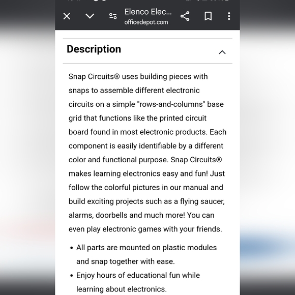 Elenco Electronics Snap Circuits Jr.® 100 Experiments Set Games - Picture 7 of 10